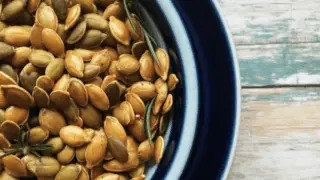 easy Roasted Butternut Squash Seeds