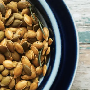 easy Roasted Butternut Squash Seeds