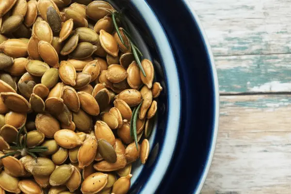 easy Roasted Butternut Squash Seeds