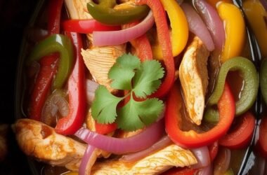 Slow Cooker Chicken Fajitas