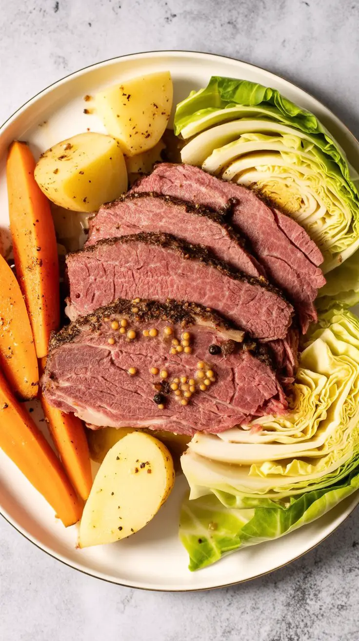 Slow Cooker Corned Beef and Cabbage recipe