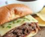 Slow Cooker French Dip Sandwiches