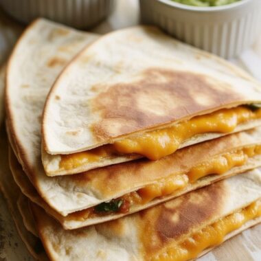 Air Fryer Quesadilla easy