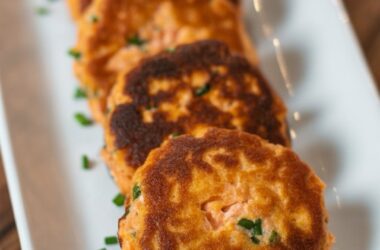 Canned Salmon Patties easy