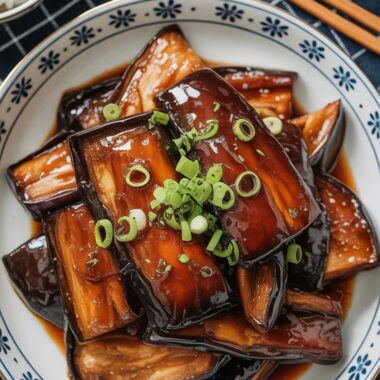 Chinese Eggplant with Garlic Sauce easy