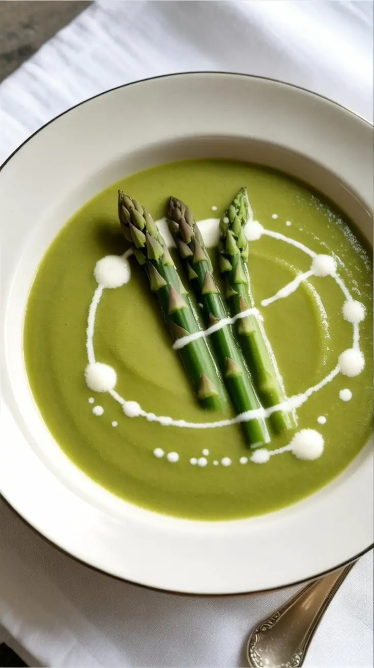 Cream of Asparagus Soup easy