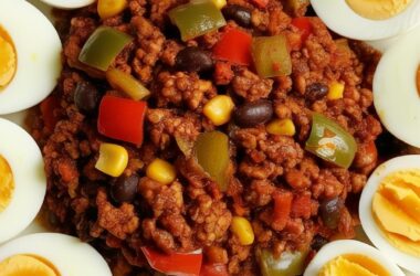 Filipino Beef Giniling (Afritada Style) easy