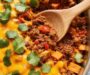 Ground Beef and Sweet Potato Skillet