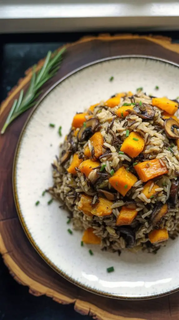 Lemony Butternut Squash and Mushrooms best