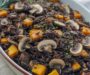Lemony Butternut Squash and Mushrooms