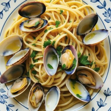 Linguine with Clams (Linguine alle Vongole) easy