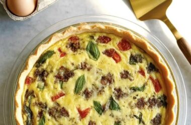 Mediterranean Quiche easy