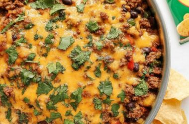 Mexican Ground Beef Skillet easy