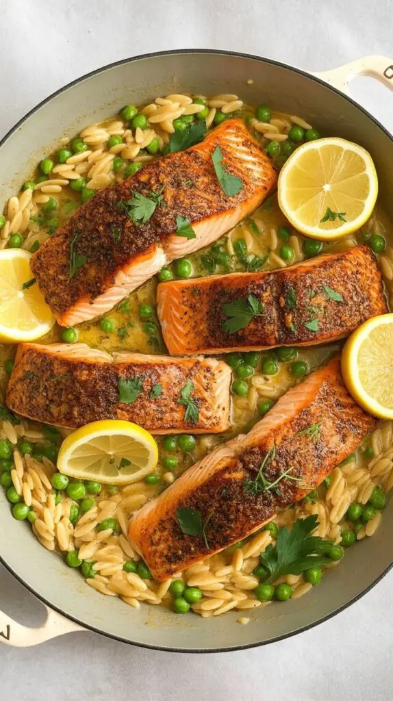 One-pan Lemon Orzo and Salmon best