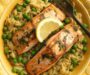 One-pan Lemon Orzo and Salmon