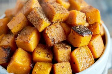 Oven Roasted Butternut Squash Brown Sugar easy