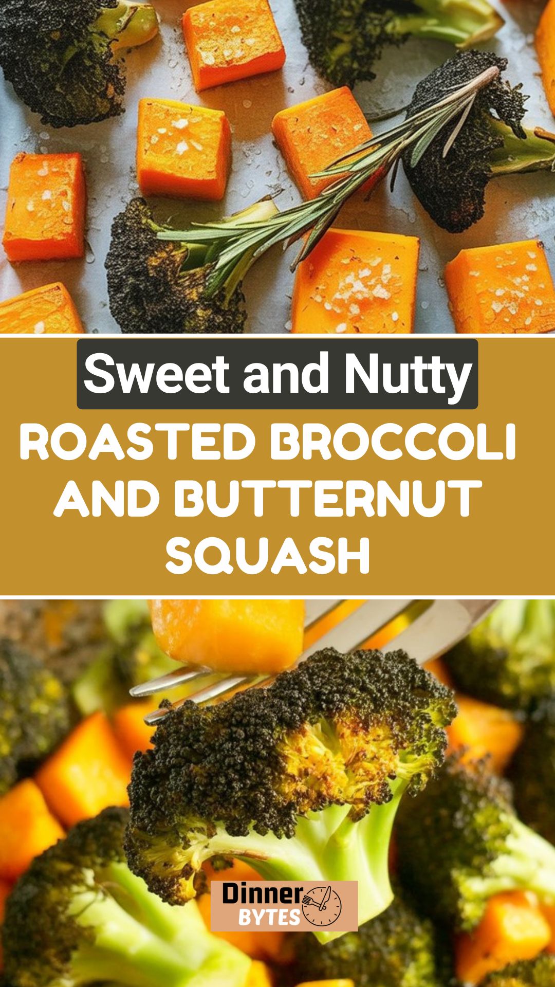 Roasted Broccoli and Butternut Squash