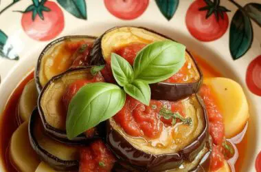 Roasted Eggplant and Potatoes easy