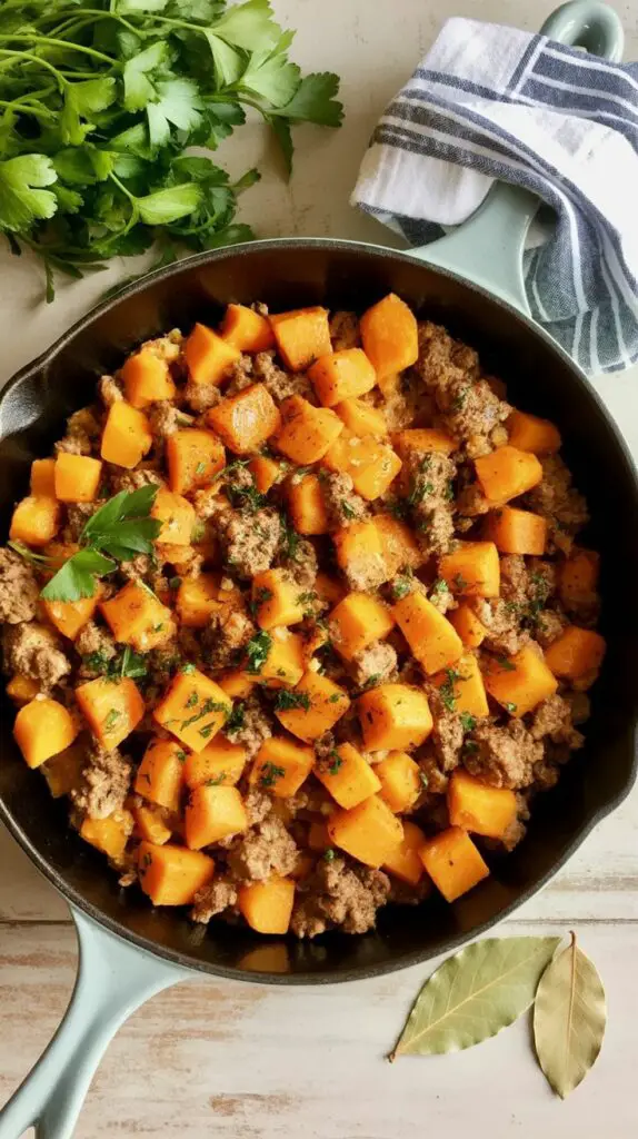 Sausage Butternut Squash Skillet best