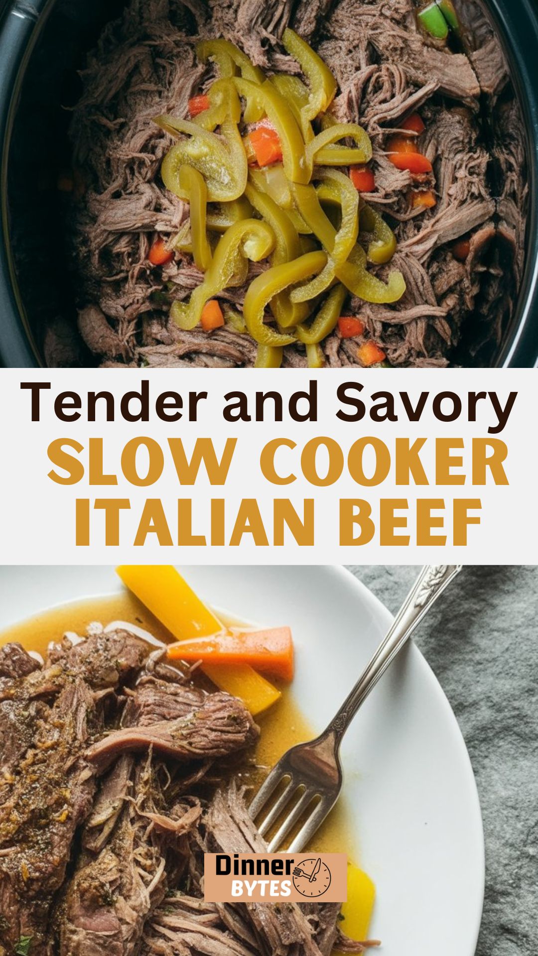 Slow Cooker Italian Beef