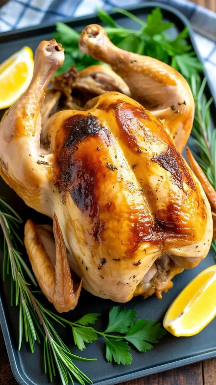 Slow Cooker Whole Chicken easy