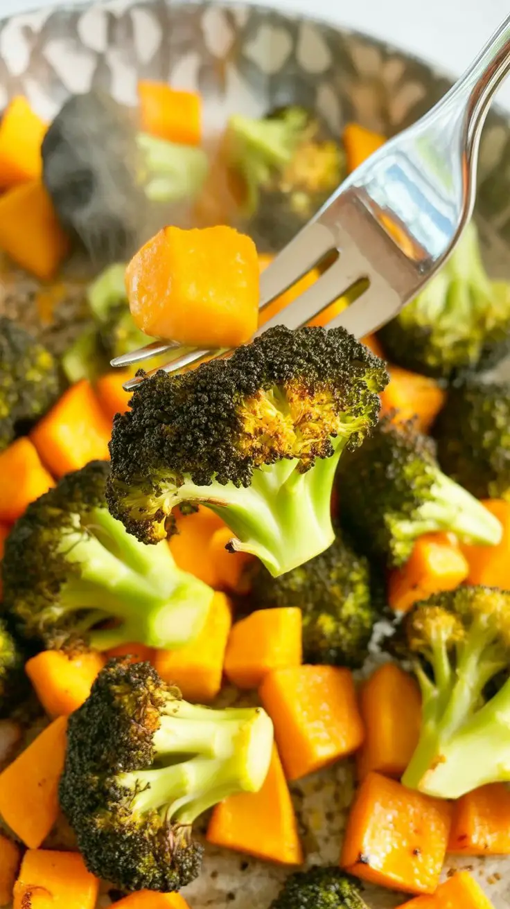 Roasted Broccoli and Butternut Squash