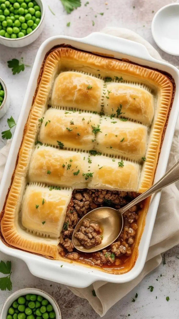 Ground Beef Pot Pie