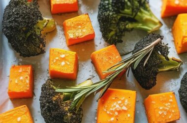 Roasted Broccoli and Butternut Squash